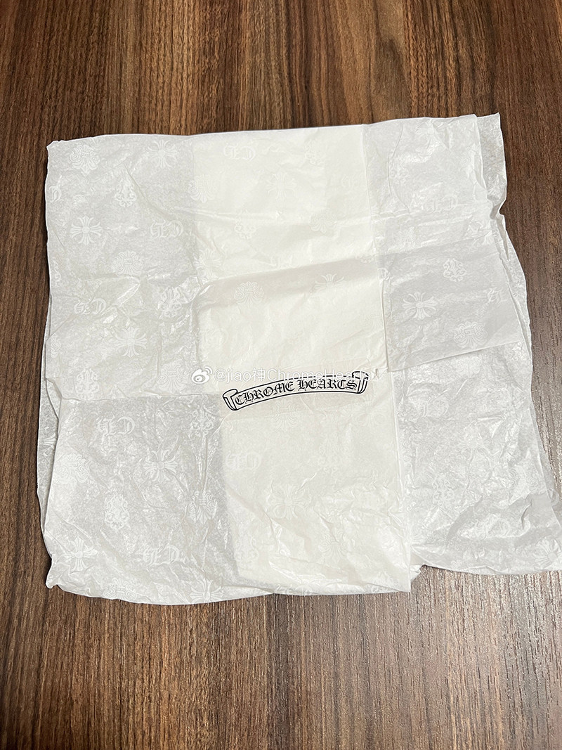 thumbnail for 【Jiao God Genuine】chromehearts croxin counter handbag dust bag wrapping paper gift