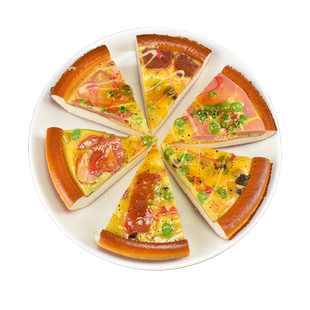 仿真披萨饼Pizza模型样板摆件橱窗摆设装饰西餐食物展示道具玩具