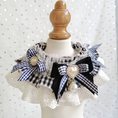 Шарф, нагрудник для принцессы, кружевной слюнявчик, стиль Лолита