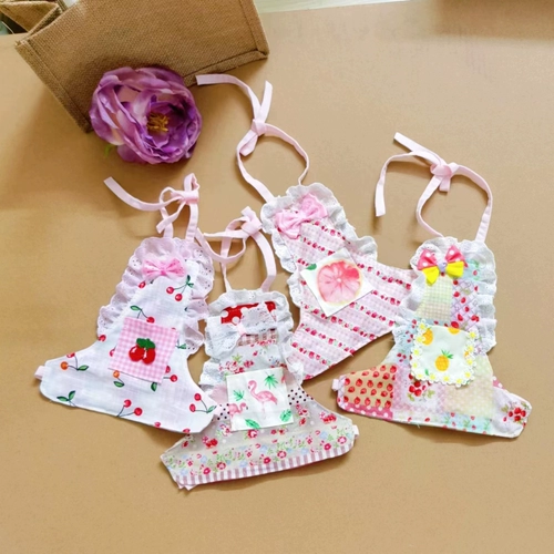 Хлопковое милое дудоу, нагрудник, фартук, цветочный принт