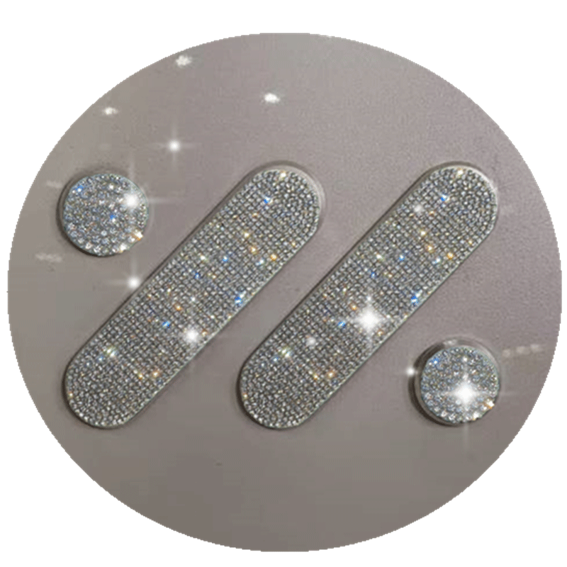 适用于镶钻智己L7LS7L6LS6车标水钻方向盘水晶钻改装饰车贴钻石