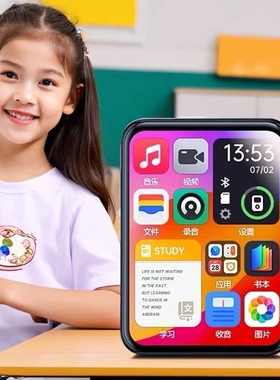 学生mp3随身听无线蓝牙mp4触屏触控音乐全面屏播放器英语词典mp5