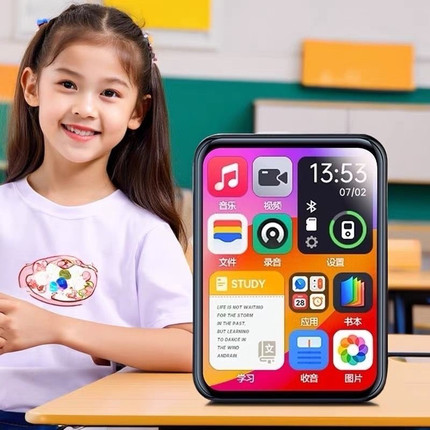 学生mp3随身听无线蓝牙mp4触屏触控音乐全面屏播放器英语词典mp5