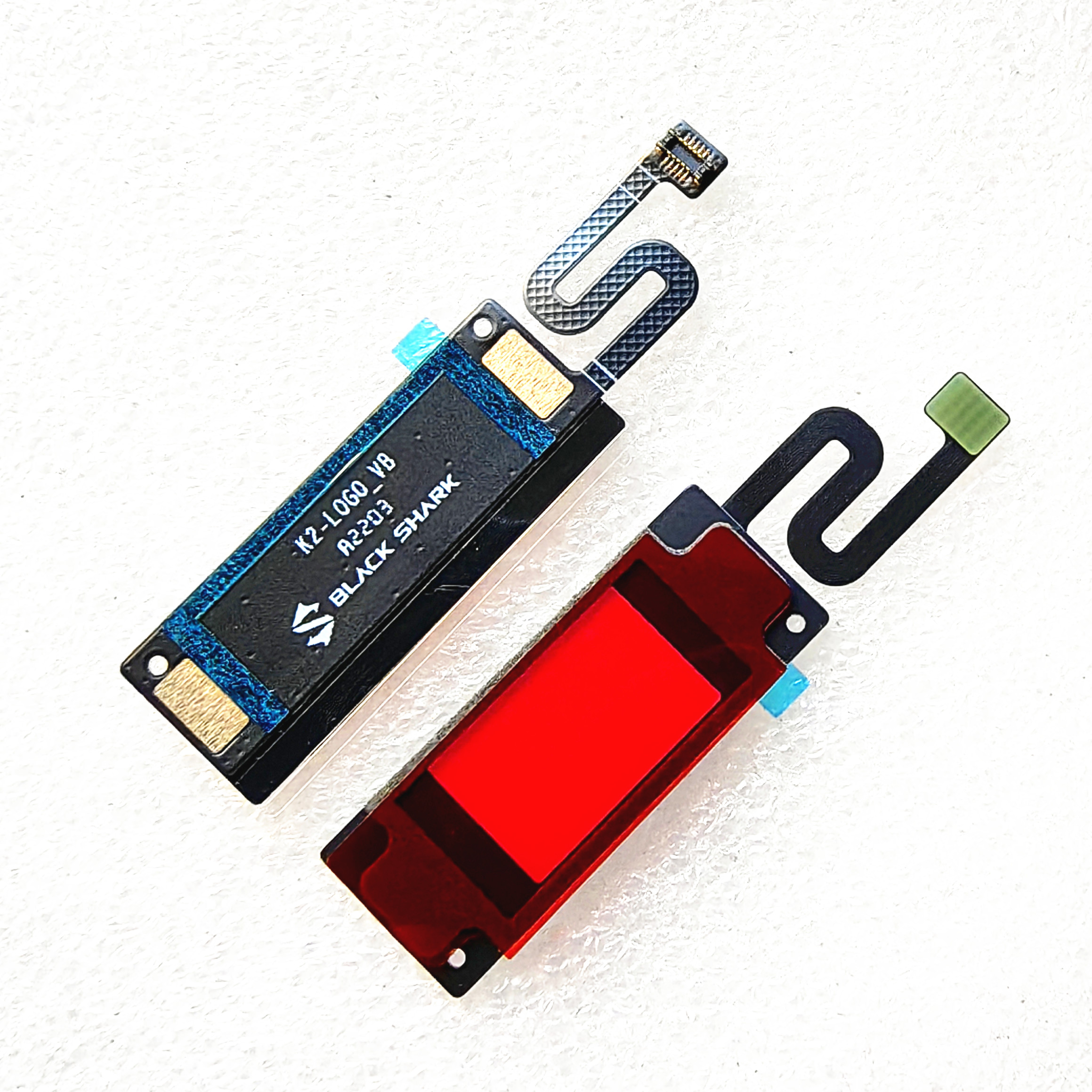 测试好小米黑鲨4SPro 4Pro 5RS彩灯logo灯LED灯排线 氛围灯链接线