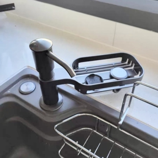 家用按压器压取器厨房用加长管洗涤剂置物架洗碗槽洗洁精水池