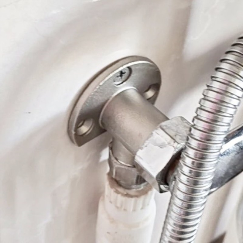 接头龙头暗装改明装加厚固定座淋浴花洒底座全铜混水阀转换连体