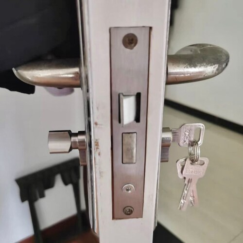 木门锁配件卧室锁体静音锁芯家用钥匙室内锁舌通用型老款门锁