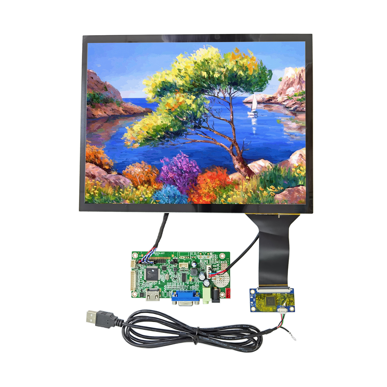 京东方12.1寸IPSLVDS液晶显示屏