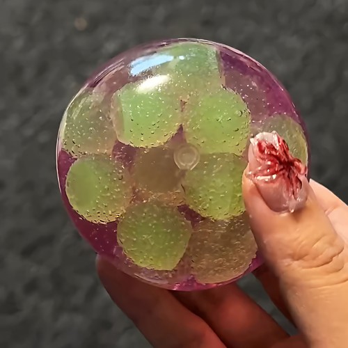 小红书同款多肉葡萄手作球填充物系列捏捏球手工diy解压儿童礼物