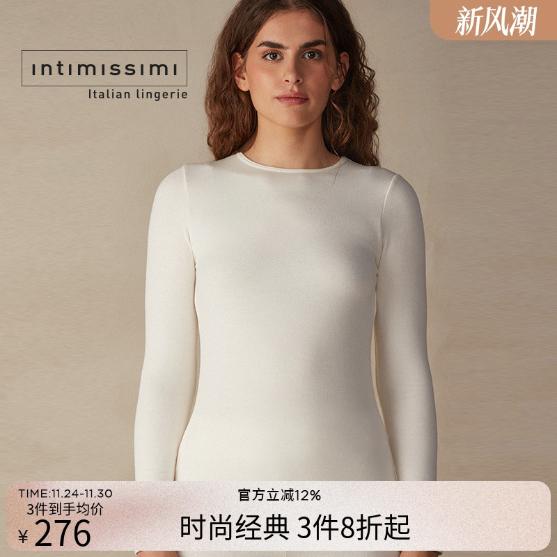 Intimissimi新品女士圆领长袖