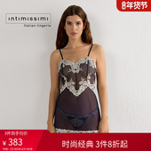 Intimissimi 情人节礼物 花卉蕾丝性感纯欲透视吊带睡裙LBD1294