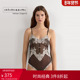 Intimissimi 情人节礼物 优雅蕾丝打底性感吊带连体内衣BO1294B