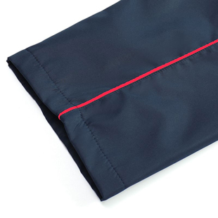 子 一条杠红条带网男女学生藏青色小学初高中运动校服裤 春秋夏季 款