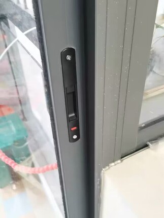 移门锁铝合金落地老式自动阳台锁90玻璃锁扣配件单面锁门窗推拉门
