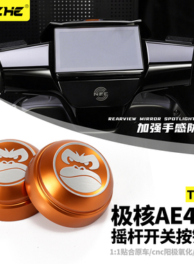 适用极核AE4pro摇杆开关按键盖ae7/AE8/EZ4摇杆按钮改装装饰配件