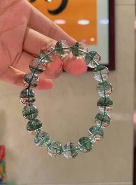 天然手链聚宝盆千层水晶手串男女款饰品礼物