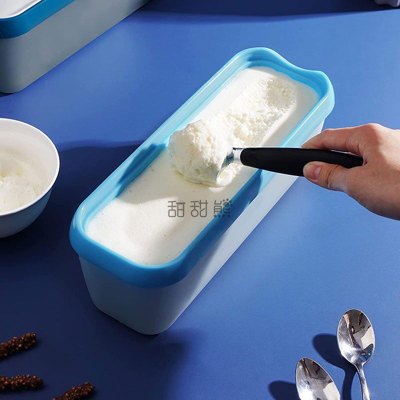 titibear 家用自制雪糕模具冰淇淋盒冰激凌容器冰格冰桶冷冻冷藏