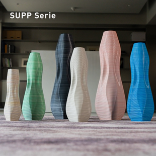 边集EDITOR TRASHAUS SUPP 3D打印再生材料艺术花器创意摆件礼物