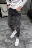 秋季男式牛仔裤男青年韩版弹力修身小脚长裤百搭潮xz905-8028，男装牛仔裤，星座905