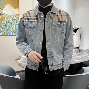 秋季潮高街痞帅休闲牛仔外套夹克XZ905-JK125#P70-控98图片