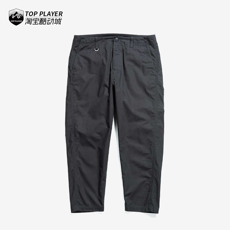 UNIFORM EXPERIMENT Rip Stop黑色宽松简约百搭休闲裤锥形工装裤