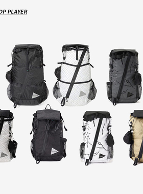 AND WANDER 日系户外旅行Ecopak  30L轻便防水机能登山包双肩包