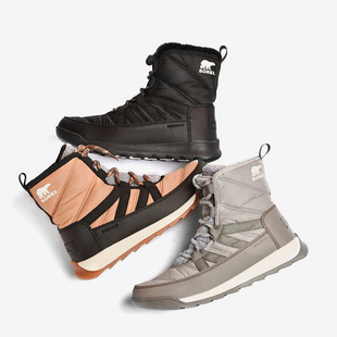 SOREL WHITNEY II Plus 冰熊 户外超轻防滑保暖女士中筒雪地靴