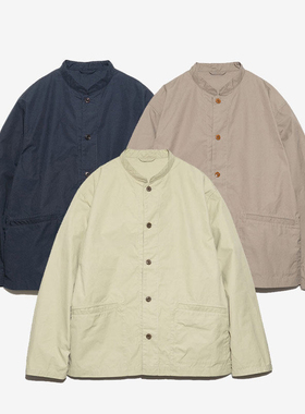 NANAMICA Band Collar Shirt Jacket 25SS 立领工装夹克外套
