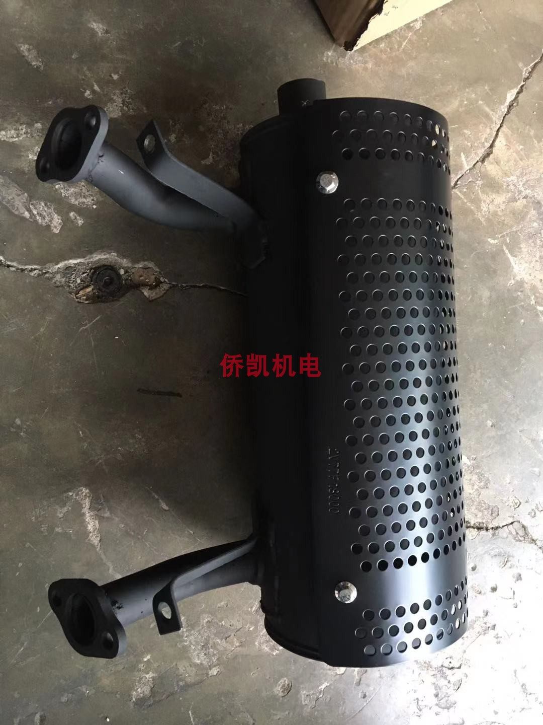 双缸发动机消音器总成2V78/农业机械/园林设备/