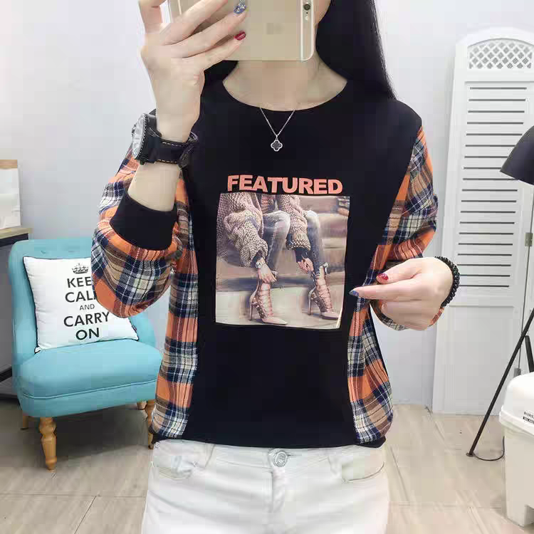 清仓/2025年春秋新款气质卫衣洋气减龄打底衫内搭秋衣女套头上衣
