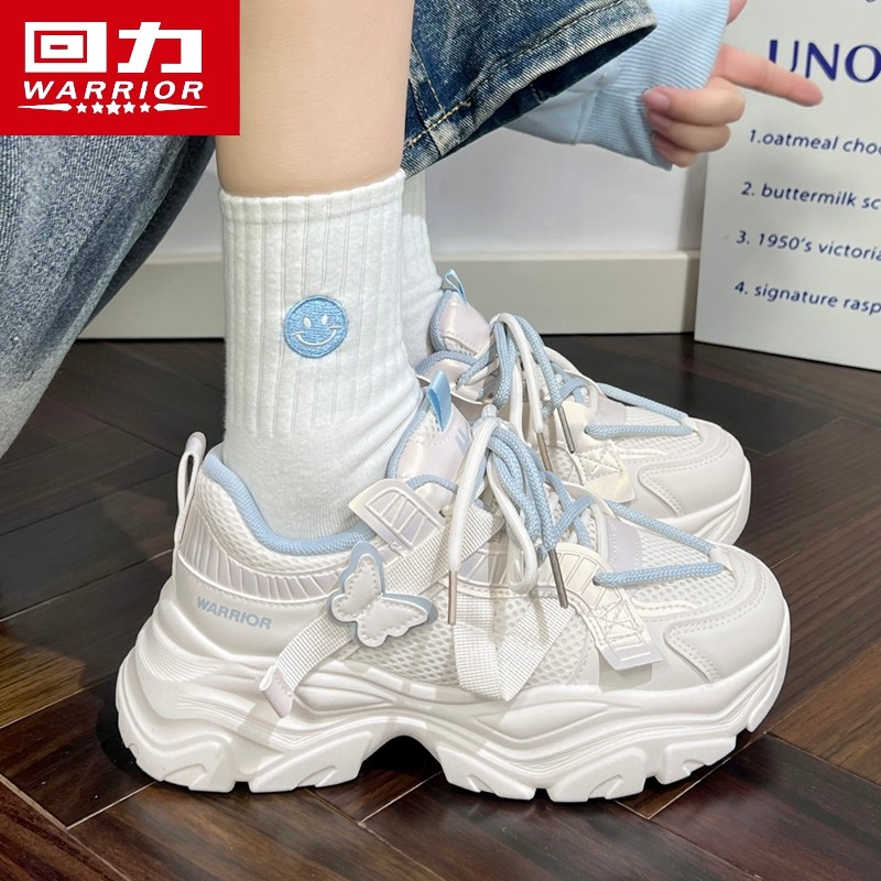 回力女鞋2026春季新款厚底增高耐磨老爹鞋女款潮流百搭运动休闲鞋,女鞋,老爹鞋,淘宝优惠券,粉丝福利购,淘宝优惠卷