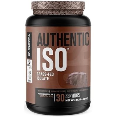Jacked Factory Authentic ISO Grass Fed Whey Protein Isola