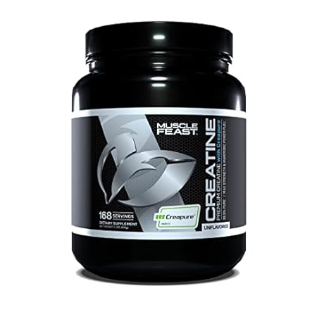 MUSCLE FEAST Creapure Creatine Monohydrate Powder | Premi