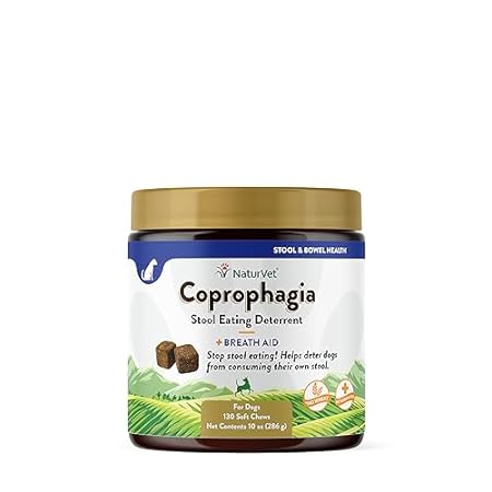 NaturVet – Coprophagia Stool Eating Deterrent – Deters Do