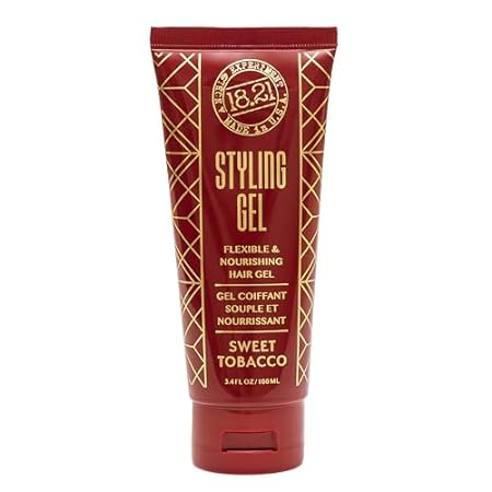 18.21 Man Made Hair Styling Gel for Men， Weightless All-D