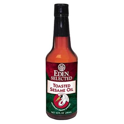 Eden Toasted Sesame Oil， Unrefined， Expeller Pressed， Pro