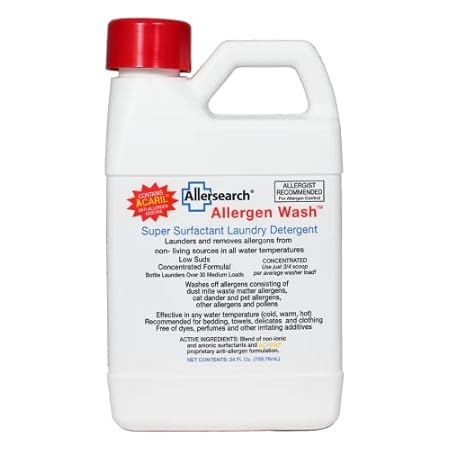 Allersearch AllergenWash 24 Oz Laundry Detergent