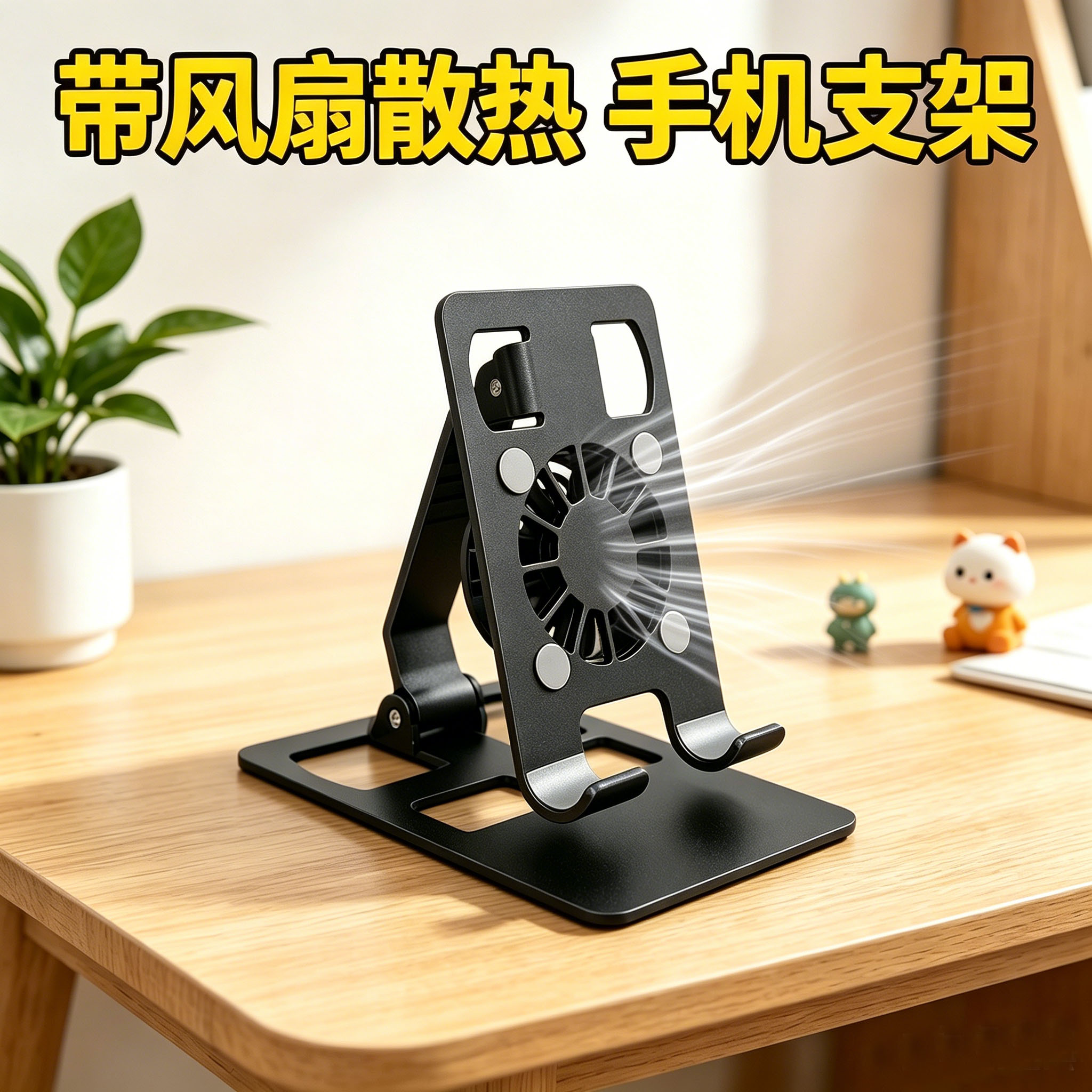 手机平板散热支架散热器