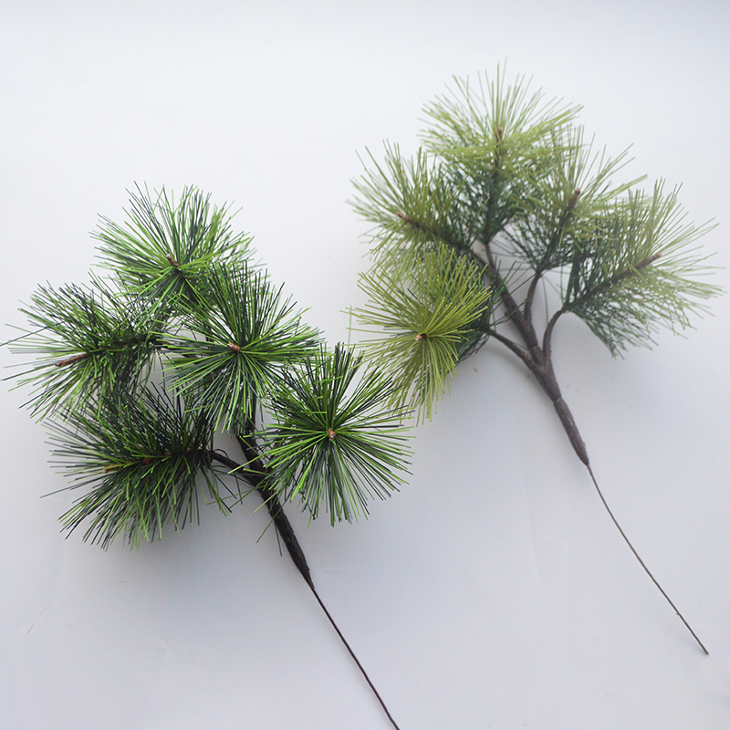 防晒马尾松树枝仿真松针室外景观