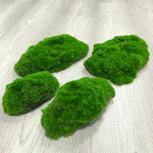 仿真苔藓块假草坪青苔造景垫子沙盘圆桌人造草皮塑料人工草地装饰