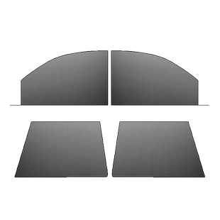 汽车防蚊虫纱窗车窗防蚊网罩防晒隔热车用遮阳帘车载窗帘蚊帐侧窗