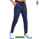 脚弹力长裤 拉链裤 户外运动跑步休闲通勤三口袋修身 爱跑精选男四季