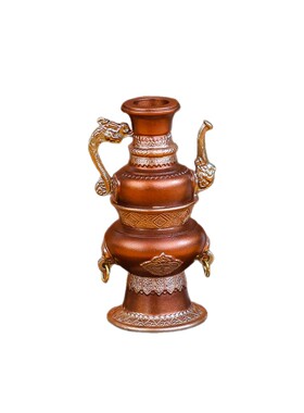红铜茶炉茶壶窑变釉石榴