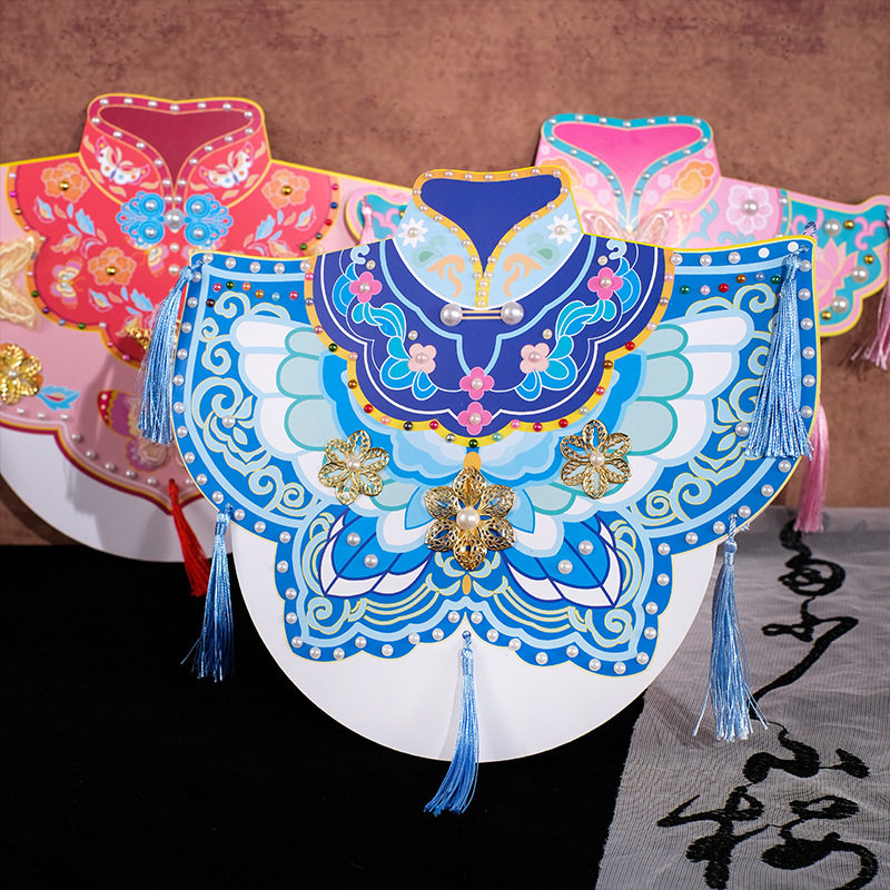 云肩珍珠手工diy材料包传统装饰粘贴画创意礼物活动中式披肩套装,户外/登山/野营/旅行用品,作训外套/套装/野战套装,淘宝优惠券,粉丝福利购,淘宝优惠卷