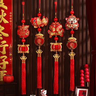 2026马年新年辣椒灯笼挂饰过年福字喜庆挂件春节客厅布置装饰年货