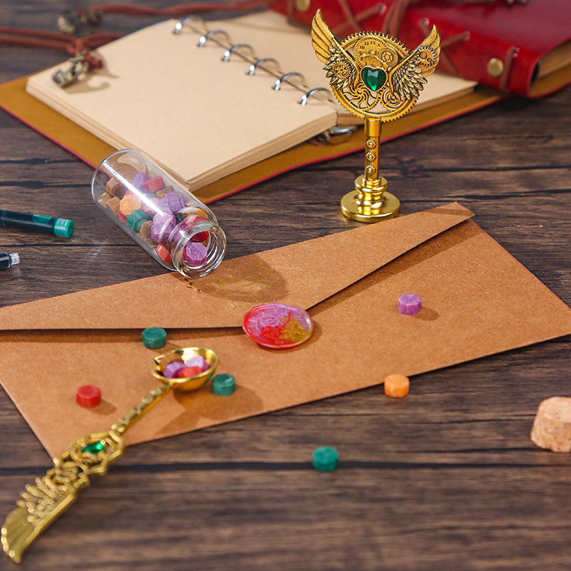 欧式羽毛笔套装带墨水英伦复古蘸水羽毛笔火漆印章学生沾水笔