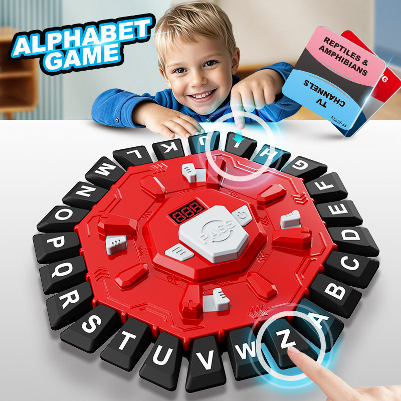 跨境疯狂字母棋盘 儿童英语单词玩具 快节奏益智桌游亲子互动游戏,玩具/童车/益智/积木/模型,其他户外休闲玩具,淘宝优惠券,粉丝福利购,淘宝优惠卷