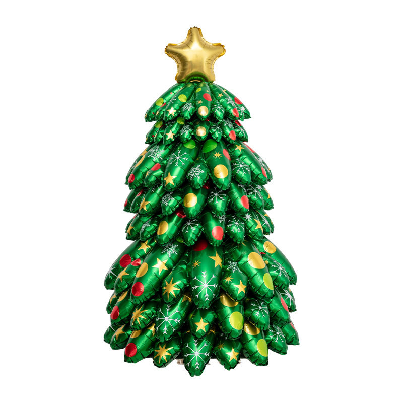 充气圣诞树铝膜气球组合站立圣诞树造型加厚气球圣诞节派对装饰,节庆用品/礼品,圣诞装饰品,淘宝优惠券,粉丝福利购,淘宝优惠卷