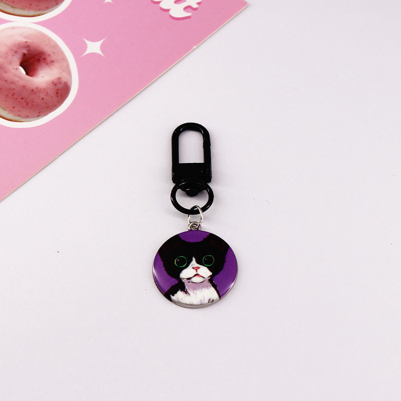 创意可爱合金小猫咪挂件汽车钥匙扣装饰AirPods挂件小巧包包挂饰,五金/工具,工业管道及配件,淘宝优惠券,粉丝福利购,淘宝优惠卷