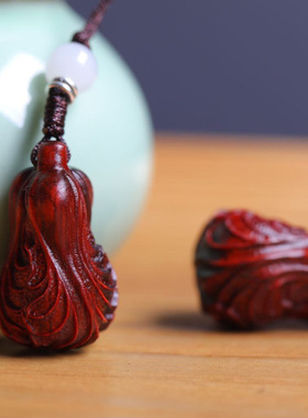 复古风白菜百归来吊坠汽